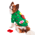 Deck the Paws Dog Hoodie + 4 Plush Dog Toys