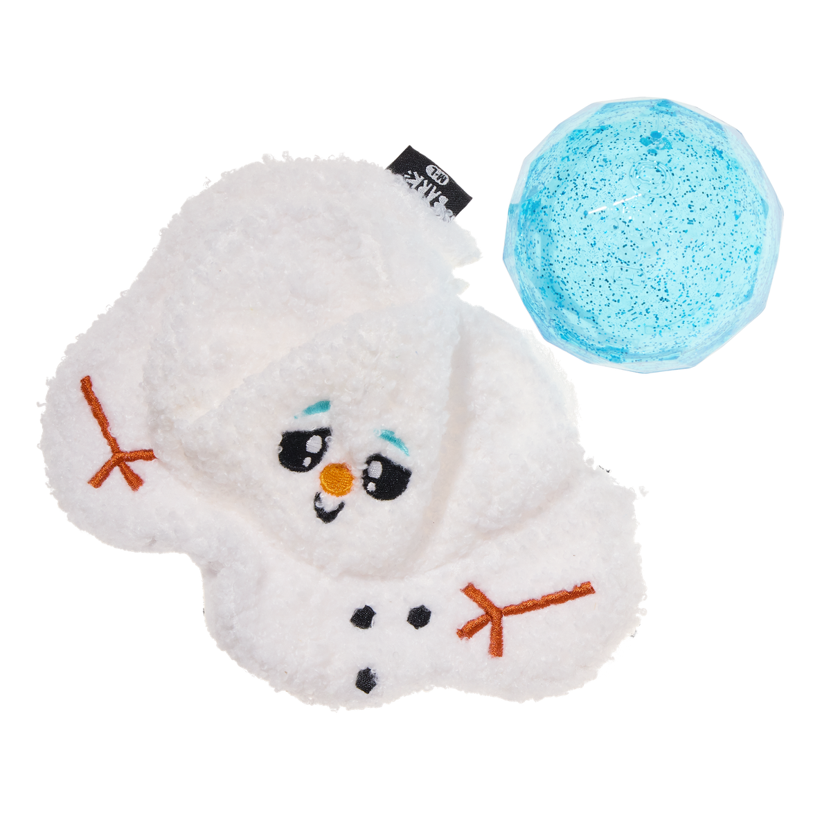 Slushy the Melty Snowman Super Chewer Durable 2-in-1 + Fetch Dog Toy