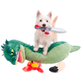 Basilisk Plush XXXL Multi-Part + Enrichment Dog Toy