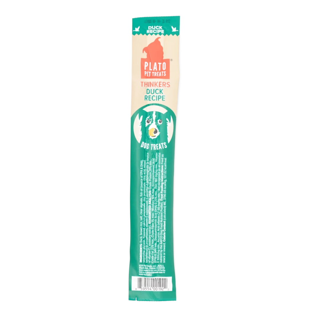 Duck Thinkers Stick Duck Hard & Chewy Dog Treats