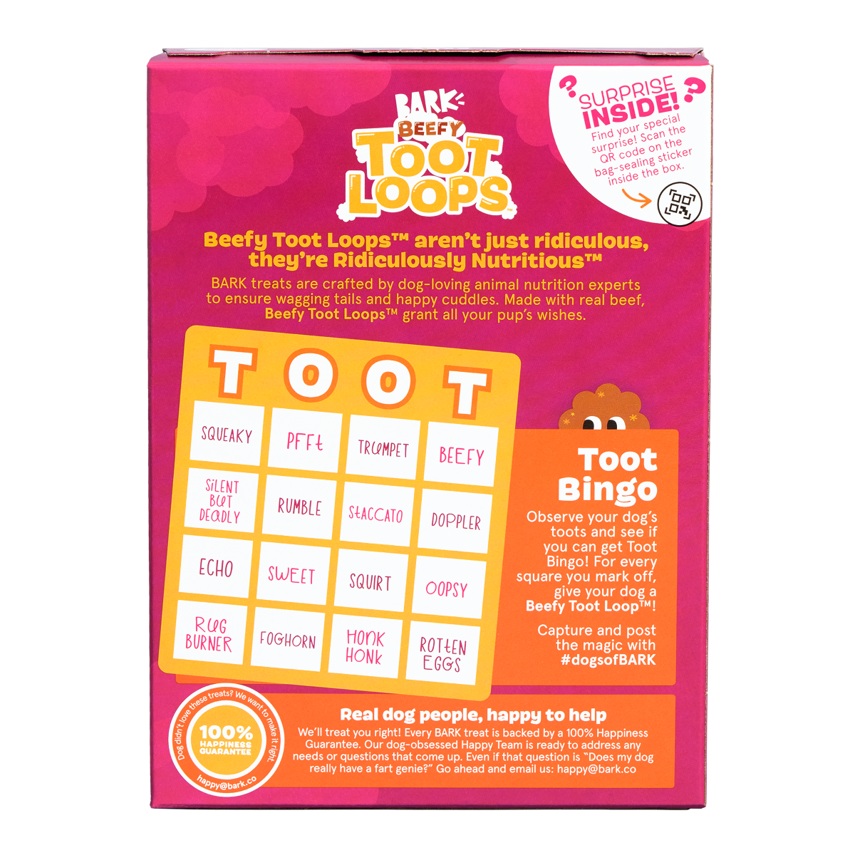 Beefy Toot Loops™ Beef Blend Hard & Crunchy Dog Treats, 10 oz