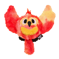 Fiery Fawkes™ Super Chewer Durable 2-in-1 + Fetch + Tug Dog Toy