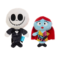 Jack & Sally Furever Plush Multi-Part + Tug Dog Toy