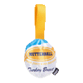 Mutterball Turkey Super Chewer Durable 2-in-1 + Tug + Enrichment Dog Toy