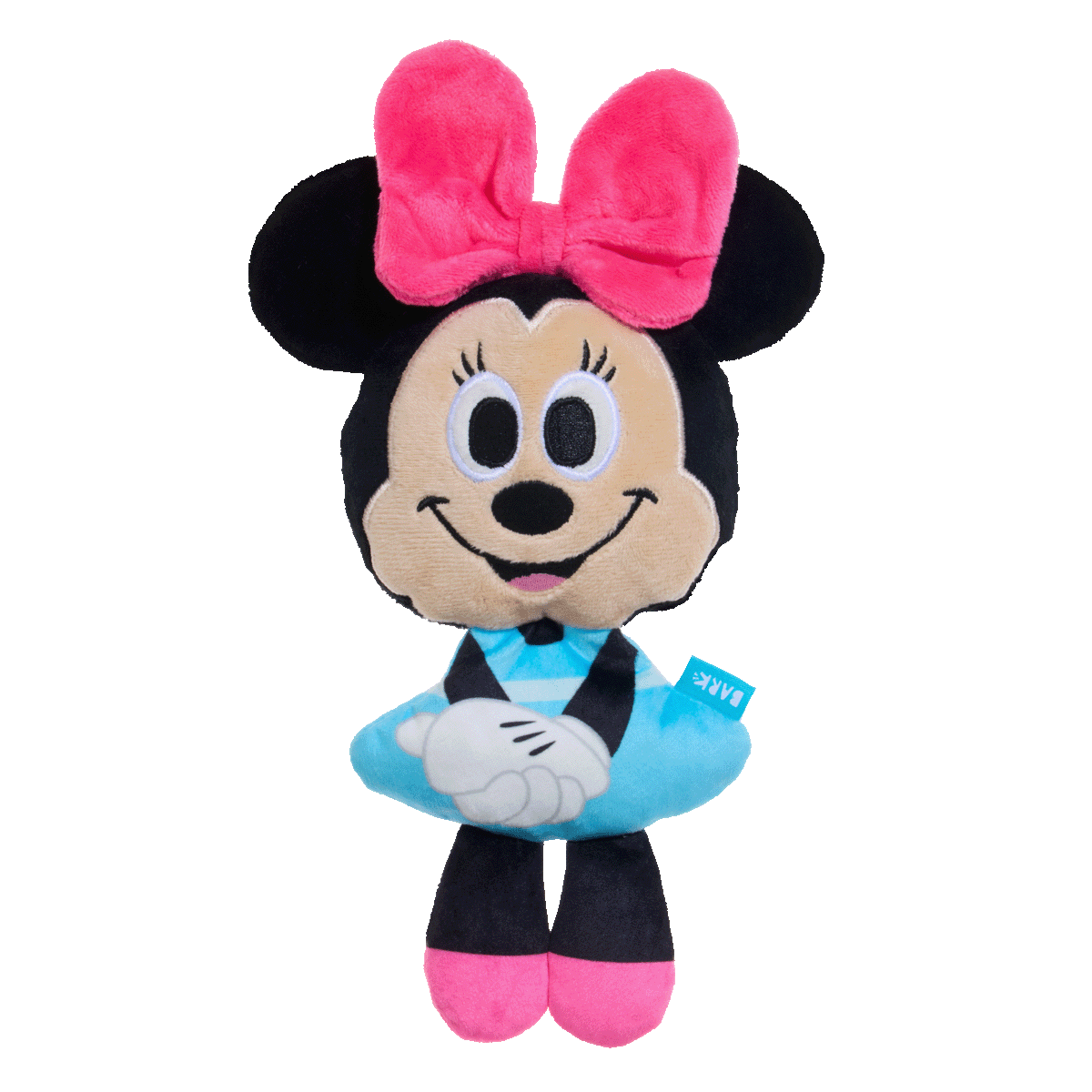 Playtime Pal Minnie Plush Tug + Fetch Dog Toy