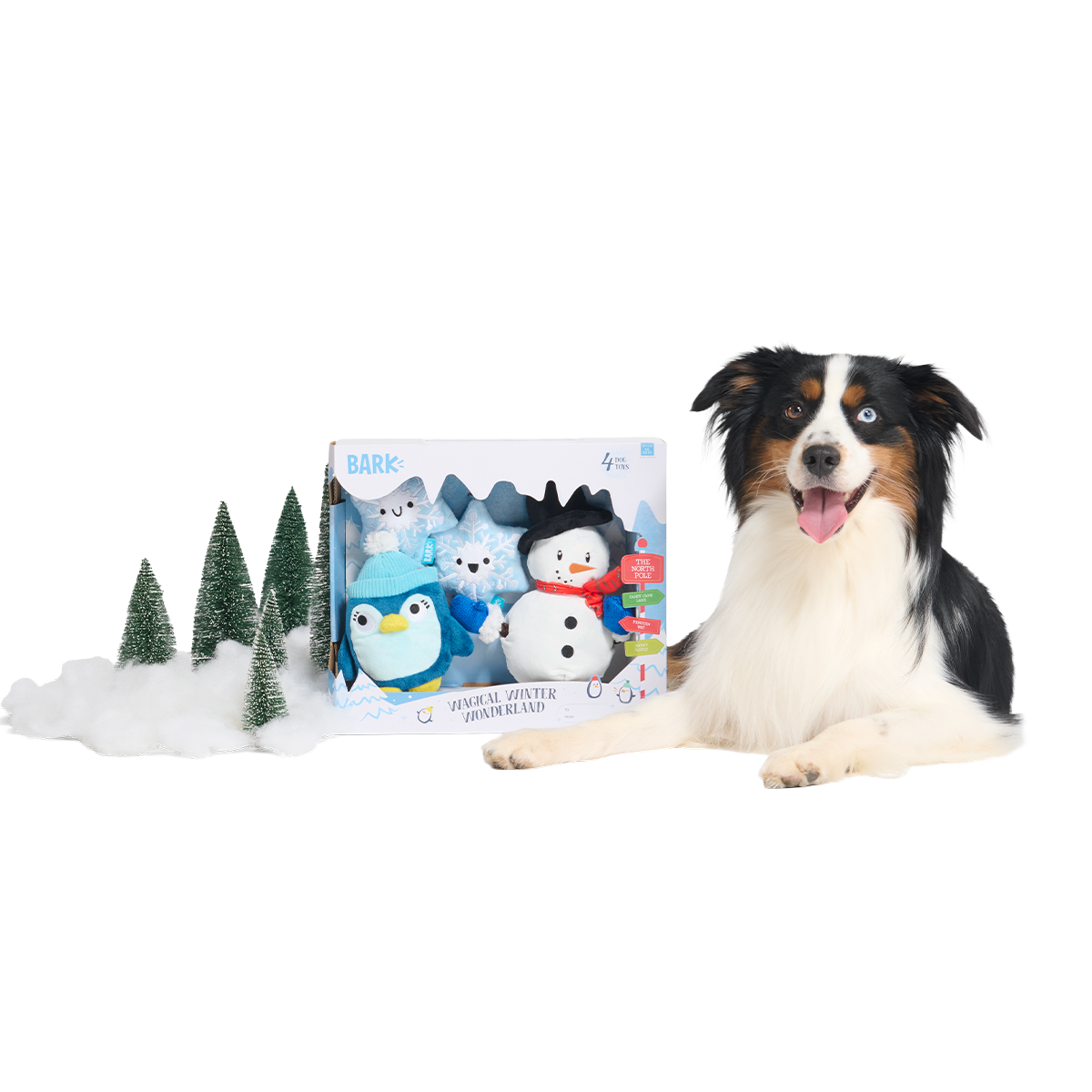 Wagical Winter Wonderland Plush Dog Toy Bundle