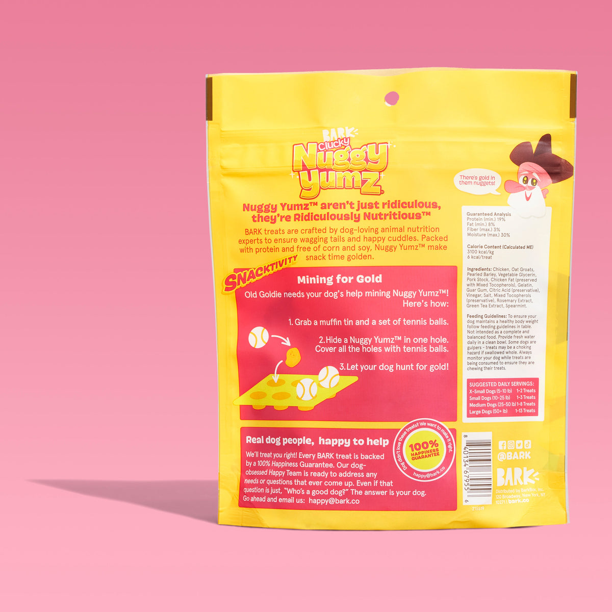 Clucky Nuggy Yumz™ Chicken Soft & Chewy Dog Treats, 10 oz