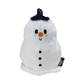 Slushy the Snowman Super Chewer Durable 2-in-1 Dog Toy